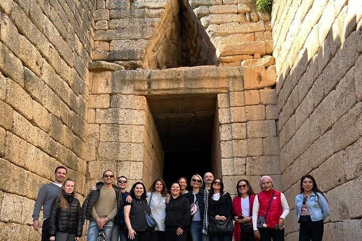 Mycenae, Epidaurus & Nafplio Full-Day V.R audio guided Tour