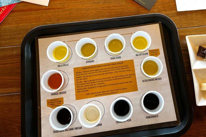 Texas Hill Country Olive Oil and Balsamic Vinegar Tasting