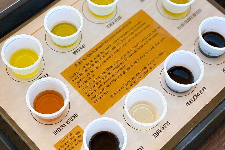 Texas Hill Country Olive Oil and Balsamic Vinegar Tasting