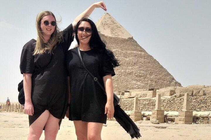 Private Giza Pyramids Sphinx Memphis Saqqara Lunch and Camel