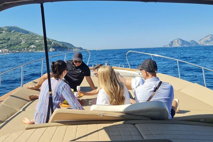 Sorrento: Capri Small-Group Boat Tour with Swim & 4 hour ashore