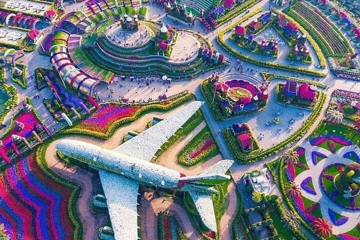 Dubai Miracle Garden and Butterfly Garden with Optional Transport