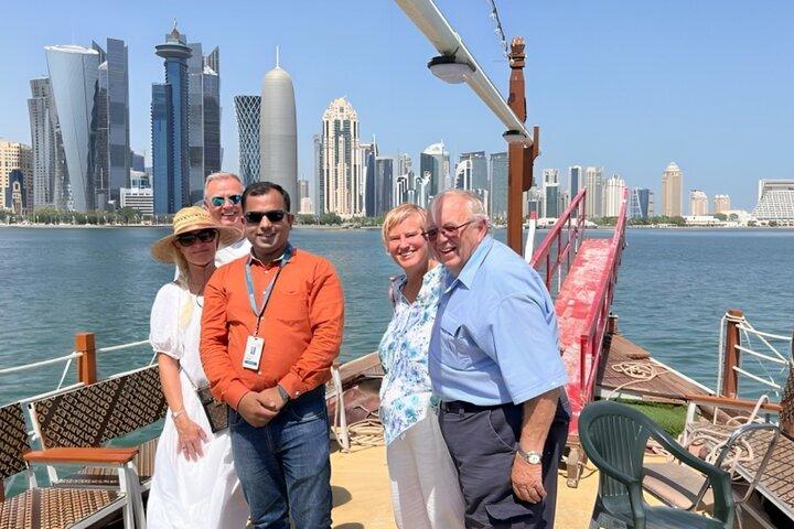 Doha City Highlights Guided Tour & Dhow Cruise with Pick n Drop
