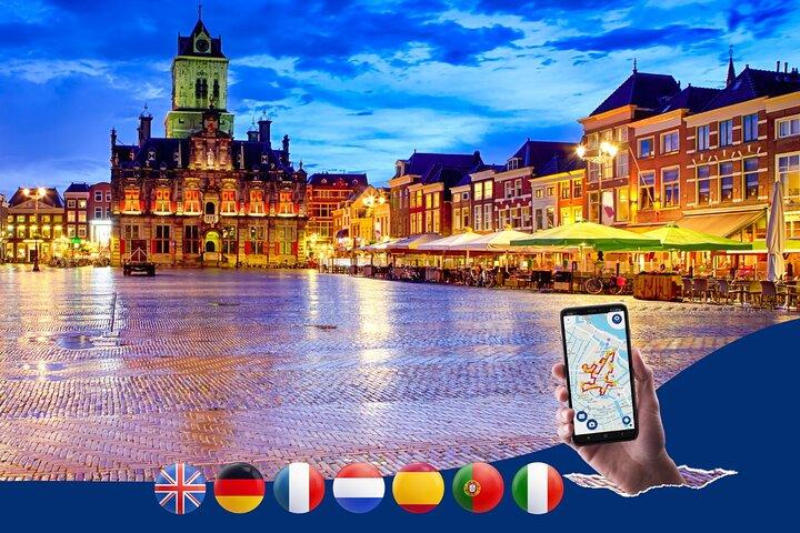 Delft: City Walk with Audio Guide in 7 Languages on your Phone