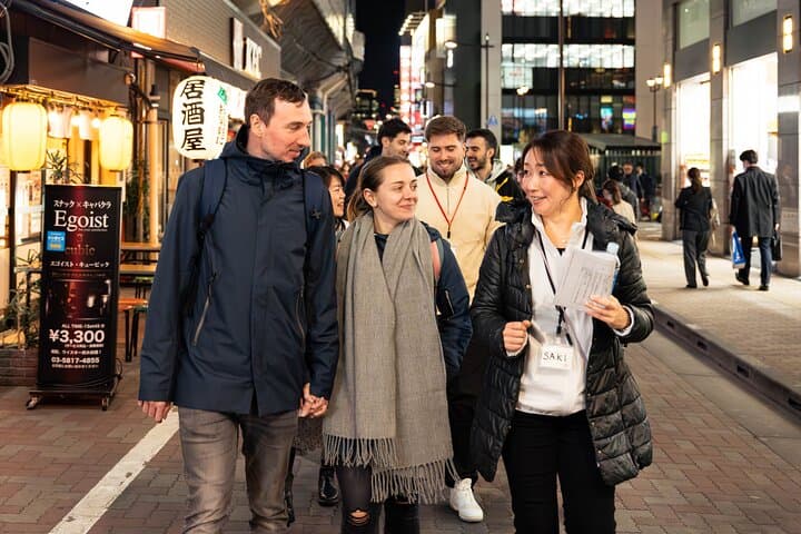 Japanese Food Experience Night Tour in Ueno