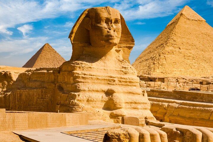 Great Pyramids of Giza, Guardian Sphinx, Sakkara and Dahshour