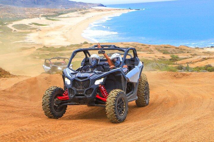 Beach CAN-AM SXS X3 and Camel Ride in Cabo