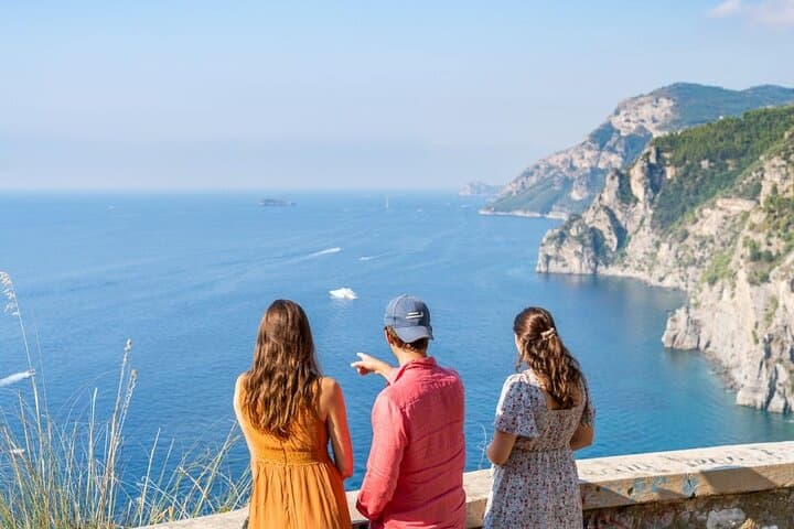 Amalfi Coast Adventure: Coastal Drive & Boat Cruise from Naples