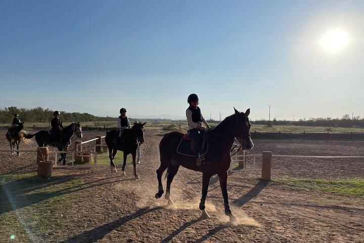 A Day on Horseback in the Countryside with Lunch at the Farm