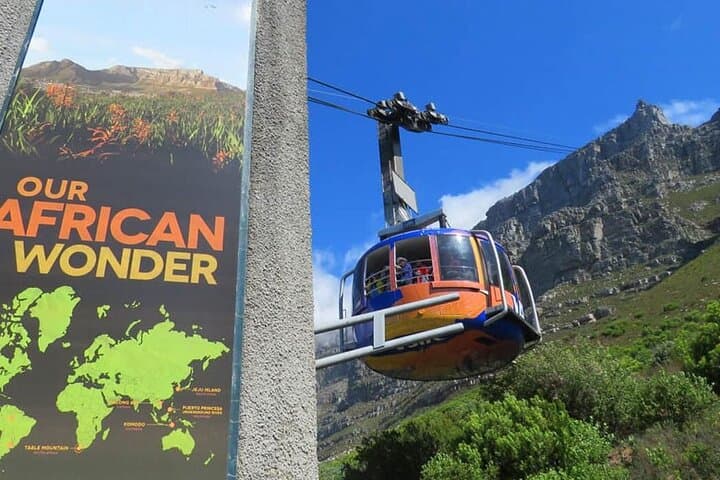Cape Town Table Mountain Cable Car Half-Day Tickets Only