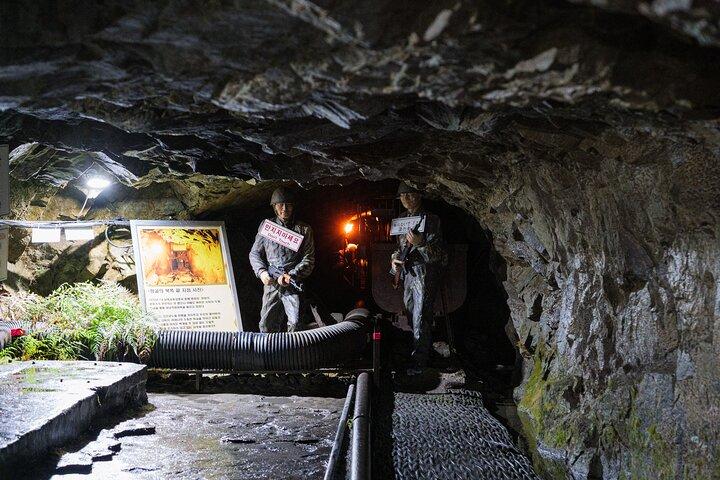 DMZ 2nd Tunnel, Pocheon Sky Bridge & Waterfall Tour from Seoul