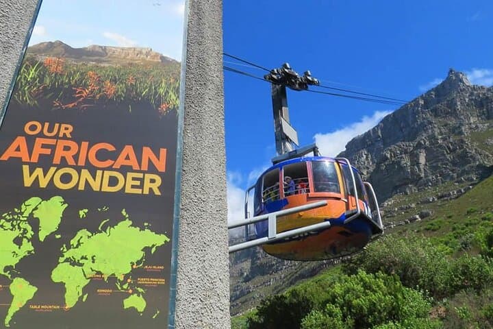 Table Mountain and Guided City Sightseeing Day Tour in Cape Town