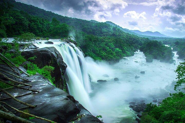 Athirappilly & Vazhachal Waterfalls Private Day Tour from Kochi