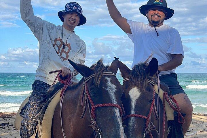 Beach Sunset Horseback Ride in Punta Cana