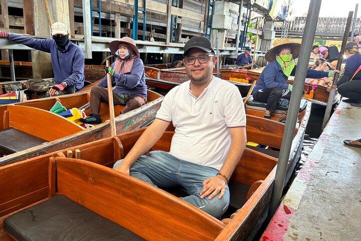 Private Maeklong Railway Market and Amphawa Floating Market Tour.