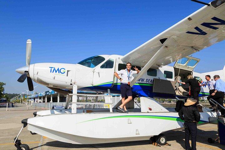 Explore Halong Bay by Scenic Seaplane and Luxury Day Cruise