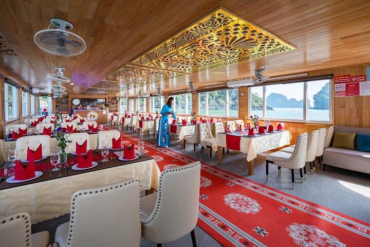 Best Halong 5 star Day Trip, inclusive,buffet,cave,kayak,transfer