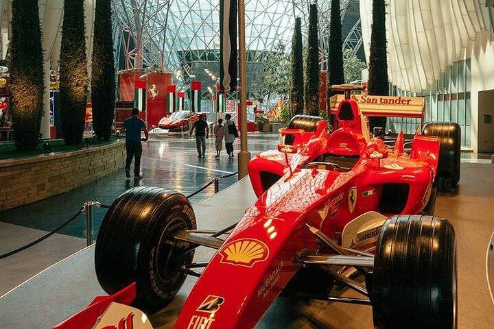 Ferrari World and Louvre Museum tour + Optional Transportation