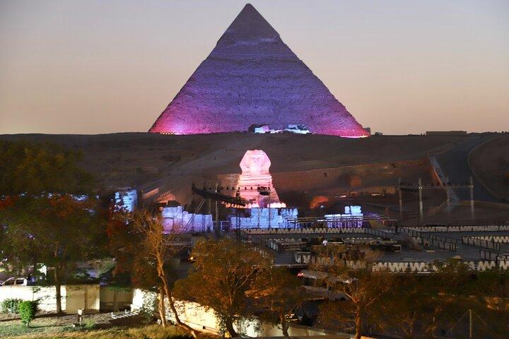 Sound and Light Show at Giza Pyramids With Dinner