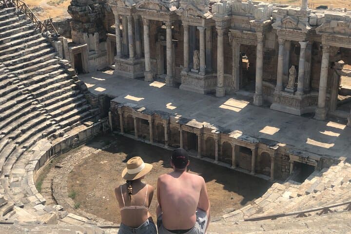 Private Pamukkale - Hierapolis Day Tour from Izmir Port / Hotels