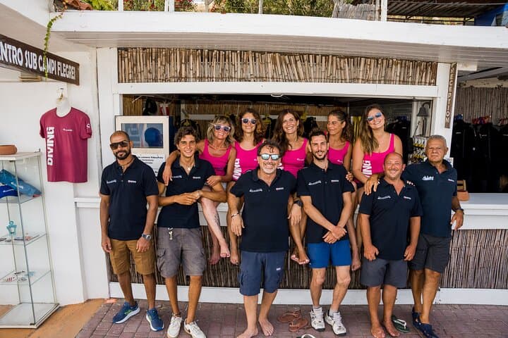 First dive test + photo and video service with operator