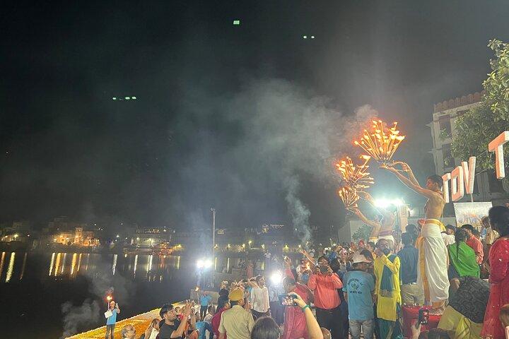 Afternoon Walk Tour with Sunset & Fire Ritual -The Pushkar Route