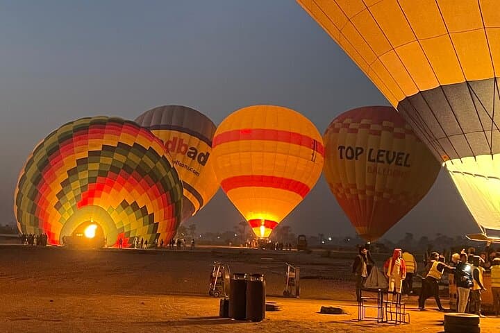 Luxury Hot Air Balloon Ride Luxor, Egypt VIP Service