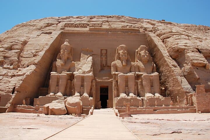 Luxor to Abu Simbel: Private Temples Tour — Ramses II & Nefertari