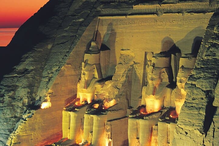 Luxor to Abu Simbel: Private Temples Tour — Ramses II & Nefertari