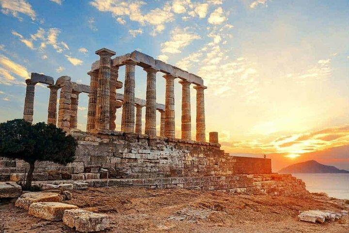 Sounion Temple of Poseidon Sunset & Athens Riviera Tour