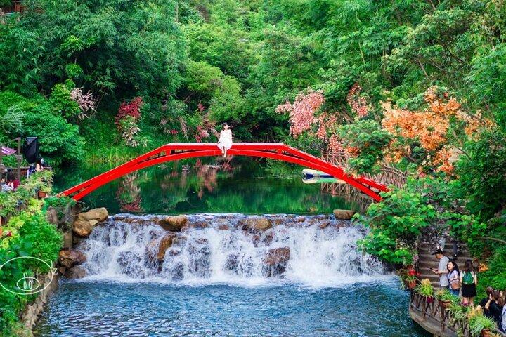 Gulong Gorge Glass Bridge and Underground River Cave Private Tour
