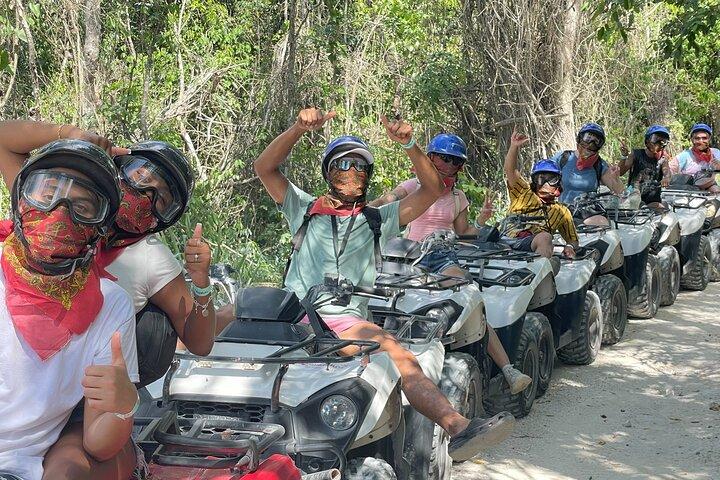 Off Road in Cozumel with ATVs, El Cedral Ruins and Cenote