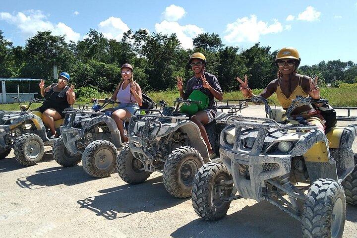 Off Road in Cozumel with ATVs, El Cedral Ruins and Cenote