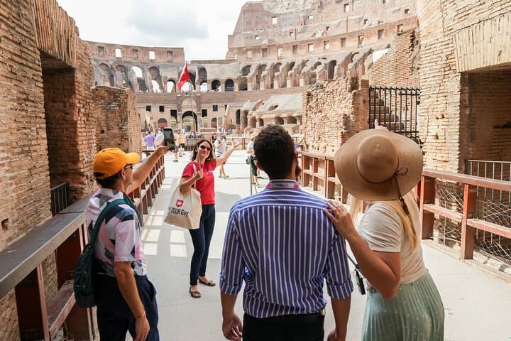 Rome: Colosseum with Roman Forum & Palatine Hill + Arena Optional