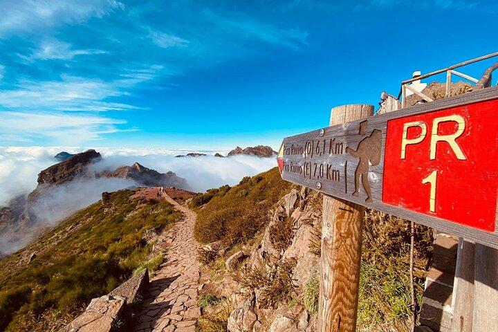 Transfer from Achada do Teixeira to Pico do Arieiro