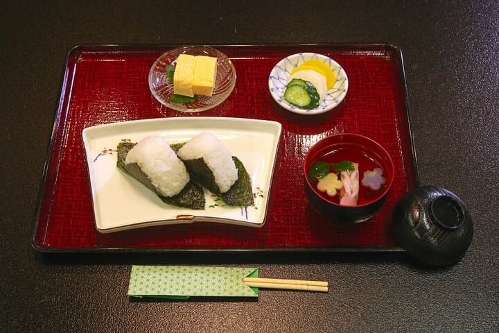 Japanese Traditional Breakfast and Tea Ceremony