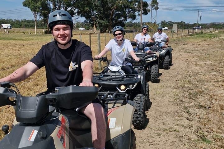 Quad Bike Fun Ride in Ostrich Farm Cape Town