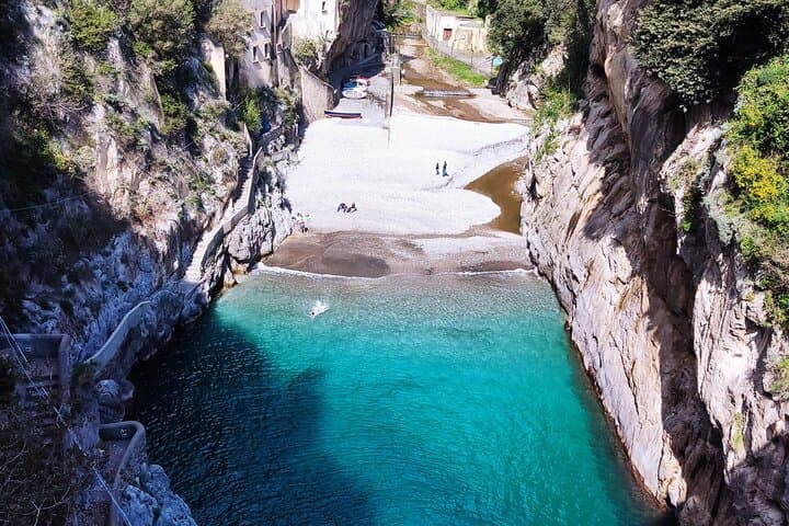 From Naples: Amalfi Coast Private Tour in a Mercedes Van