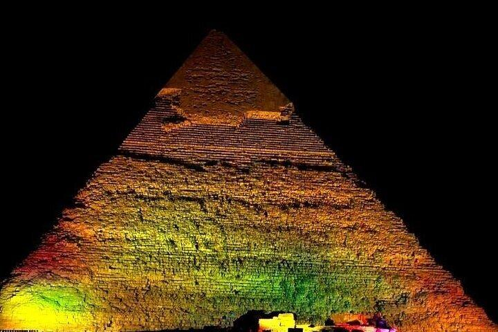 Sound And Light Show in Giza with Dinner on Pyramid View Roof Top