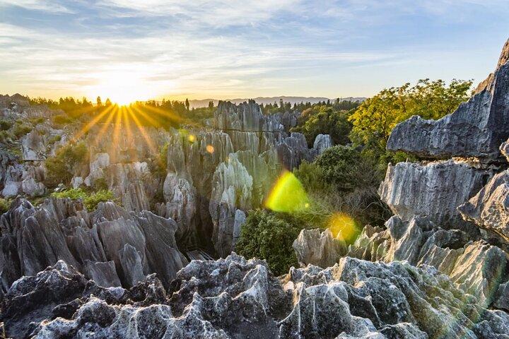 Private day tour to Kunming Stone Forest and Jiuxiang &lunch