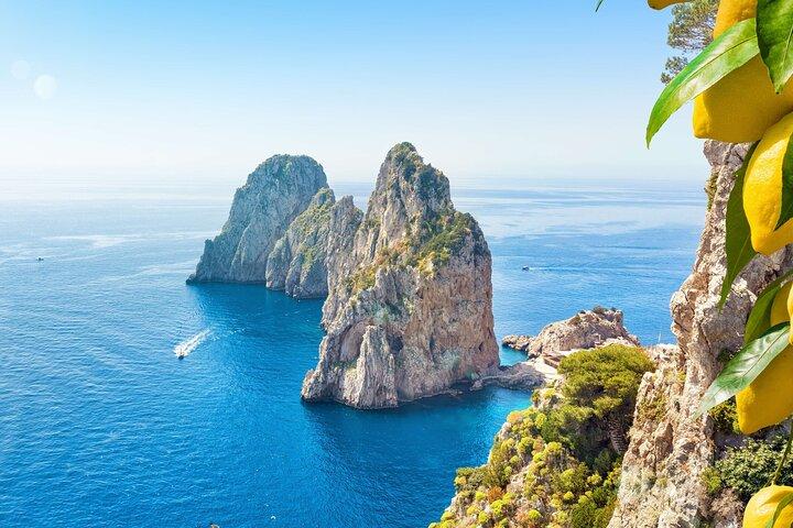 Capri Island Boat Tour from Sorrento with Snorkeling Small Group