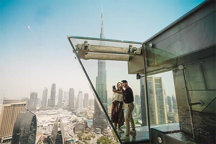 Sky Views Dubai Ticket with Glass Slide
