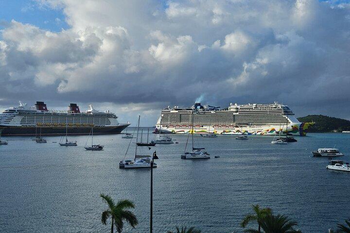 Cruise Ship Port Shuttle to St John Ferry