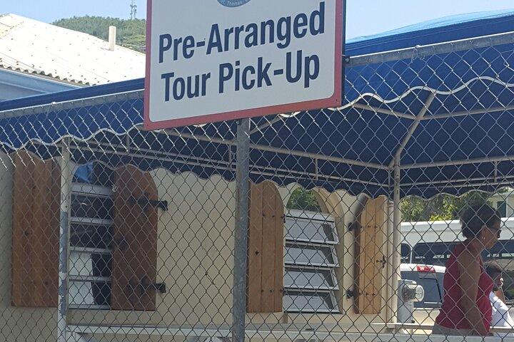 Cruise Ship Port Shuttle to St John Ferry