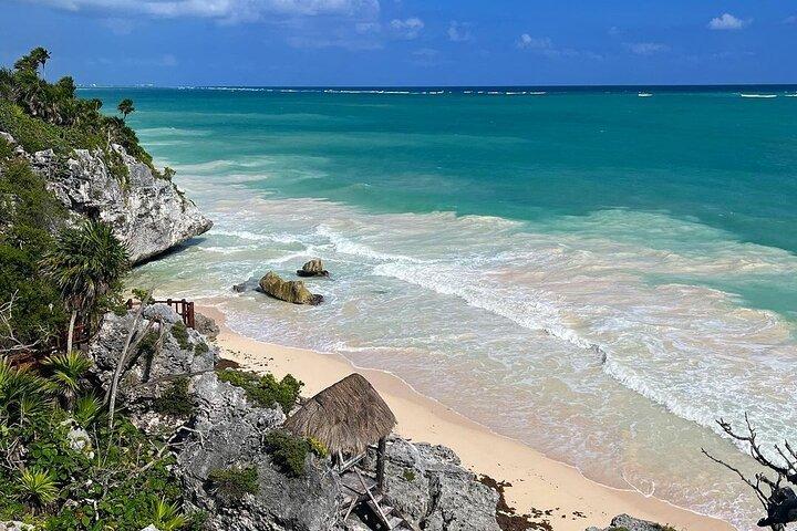 Guided tour to Tulum and Coba ruins, Cenote & Playa del Carmen