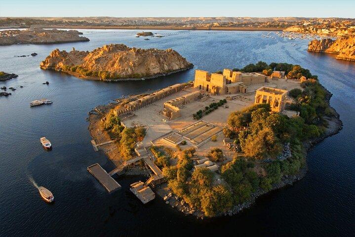 Tour from Luxor to Aswan Philae Temple and Nubian Village