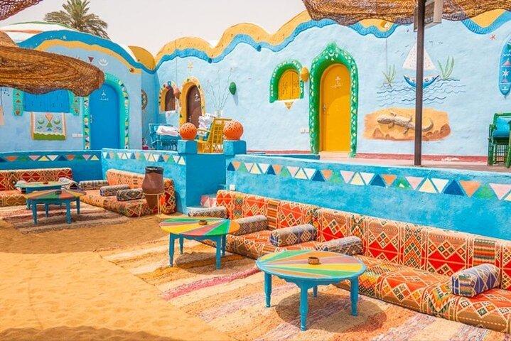 Tour from Luxor to Aswan Philae Temple and Nubian Village