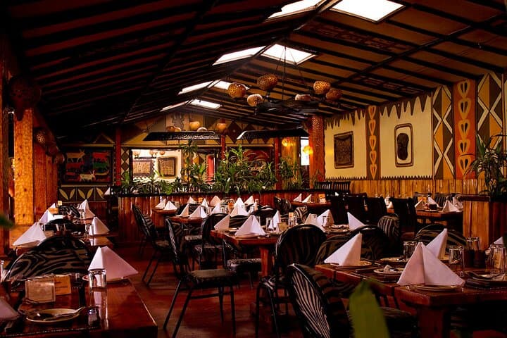 Nairobi Carnivore Restaurant Lunch / Dinner Experience
