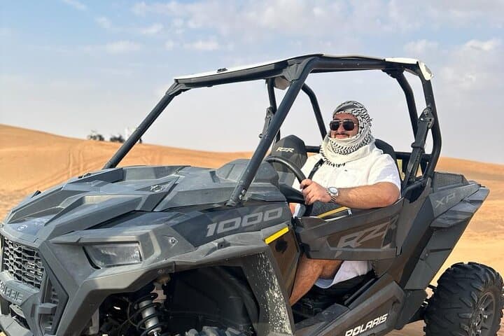 Dubai Evening Desert Safari With Quad Bike and BBQ Dinner