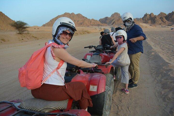 Sharm El-Sheikh Desert Safari Quad bike & Camel Ride